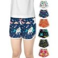 thumbnail image 1 of SILVERCELL Kids Boys Girls Swim Trunk Beach Shorts Toddler Active Sport Unicorn Shorts 3-8Y, 1 of 5
