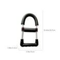 thumbnail image 3 of KCGYNP Adjustable Wrist Strengthener,Heavy Duty Spring Resistance,Ergonomic Grip Trainer,Forearm Muscle Workout,Metal Fitness Device, 3 of 7
