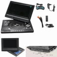 thumbnail image 2 of DVD Player 9.8inch 16:9 Widescreen 270° Rotatable LCD Screen Home Car TV VCD Compact Disc ,Latest USB 3.0 Tech, 2 of 7