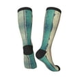 thumbnail image 4 of Haiem Hardwood Socks, Funny Novelty Crazy Design Cotton Socks Sports Socks Knee High Socks For Men, Women,1Pairs - Gift For Working Friends, 4 of 9