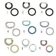 thumbnail image 4 of Septum Clicker Pack of 2 Perfect to Cartilage Tragus Rook Piercings 16g, 4 of 12