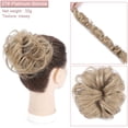 thumbnail image 2 of Chouchous Chignon Cheveux Riches Choix Chouchous Cheveux 100 % Humains Extensions Chignon 32g Enveloppant Beigne Ébouriffé Chignon pour Femmes Filles, 2 of 7