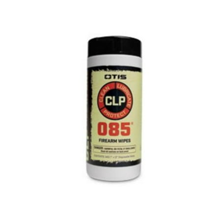 Otis Technology O85 CLP Wipes Canister, 40 Count, Black, Small,