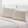 thumbnail image 3 of Modern Threads 4-Piece Sweet Rose Silky Soft Microfiber Adult Sheet Set, Ivory, Full, 3 of 4