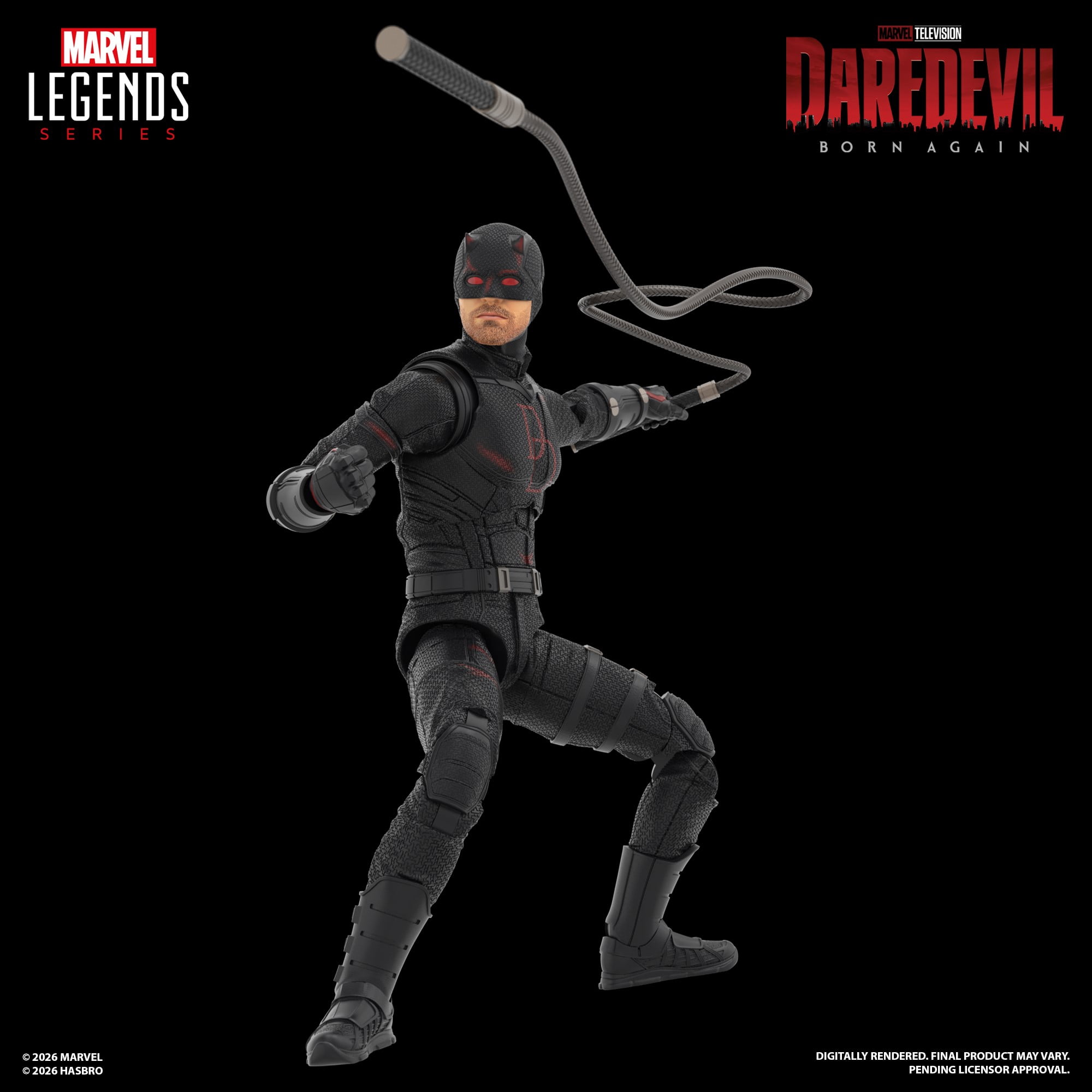 Marvel Legends Series Daredevil: Born Again Daredevil & Jessica Jones, 6-Inch Action Figure 2-Pack