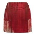 thumbnail image 5 of LOVZFMLL Jupe-Pantalon Imprimée pour Femmes, Shorts de Sport Décontractés et Bas de Jupe, Rouge P, 5 of 5