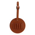 thumbnail image 1 of Sac de rangement portable en cuir PU pour tees de golf, pour golfeurs, hommes et femmes, marron, 1 of 4