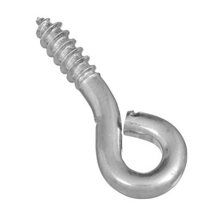 

10PC ProSource LR231 Mintcraft Small Eye Screw Eyes 1-3/8 Inch #208 Zinc Plated Steel Bulk