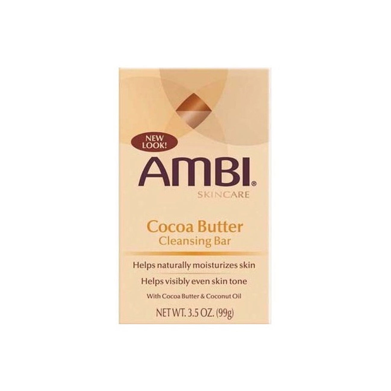 Ambi Soap Cocoa Butter Cleansing Bar, 3.5 Oz.,2 packs