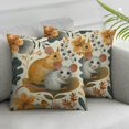 thumbnail image 3 of Ullo0ord Cute Cat Painting Pillow Covers Set of 2 Modern Sofa Cute Cat Throw Pillow Cover Decorative Home Outdoor Pillow Case Cushion Case for Couch Bed Car  18x18in, 3 of 7