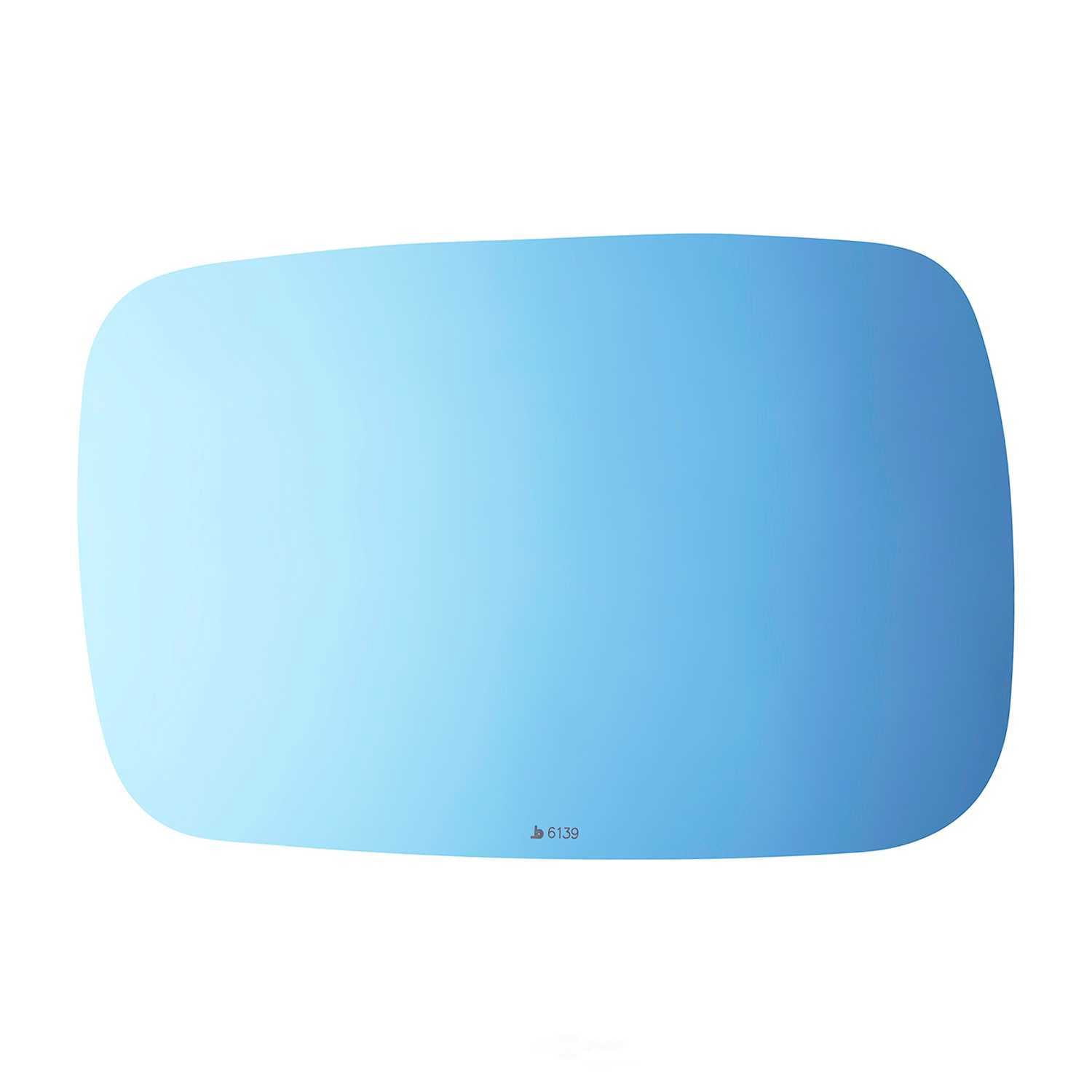 Burco Side View Mirror Replacement Glass - Blue Glass - 6139
