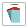 thumbnail image 2 of 5 in. x 8 in., 50-Sheets, Colored Perforated Writing Pads - Blue (1 Dozen), 2 of 7
