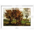 thumbnail image 5 of Art.com Autumn Landscape with Four Trees Art Print by Vincent van Gogh, White Frame Wall Art, 23" x 17", 5 of 5