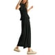 thumbnail image 5 of Pantalones anchos Outfit Antnation de 2 piezas con parte superior fruncida para mujer, 5 of 6