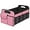 Pink, variant on SUMMIT-Trunk Organizer, Collapsible Waterproof car Trunk Organizer for SUVs & Sedans, Car Storage Organizers with Reinforced Handles, Car Accessories for Women and Men, 2 Compartments, 52L, Black