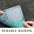 thumbnail image 6 of Turquoise Floral and Petal Pattern Door Rugs,Washable Non Slip Door Mats Indoor,Decorative Door Mats,Entry Mat Indoor for Entrance,Bedroom,Kitchen,Bathroom,20"x32", 6 of 6