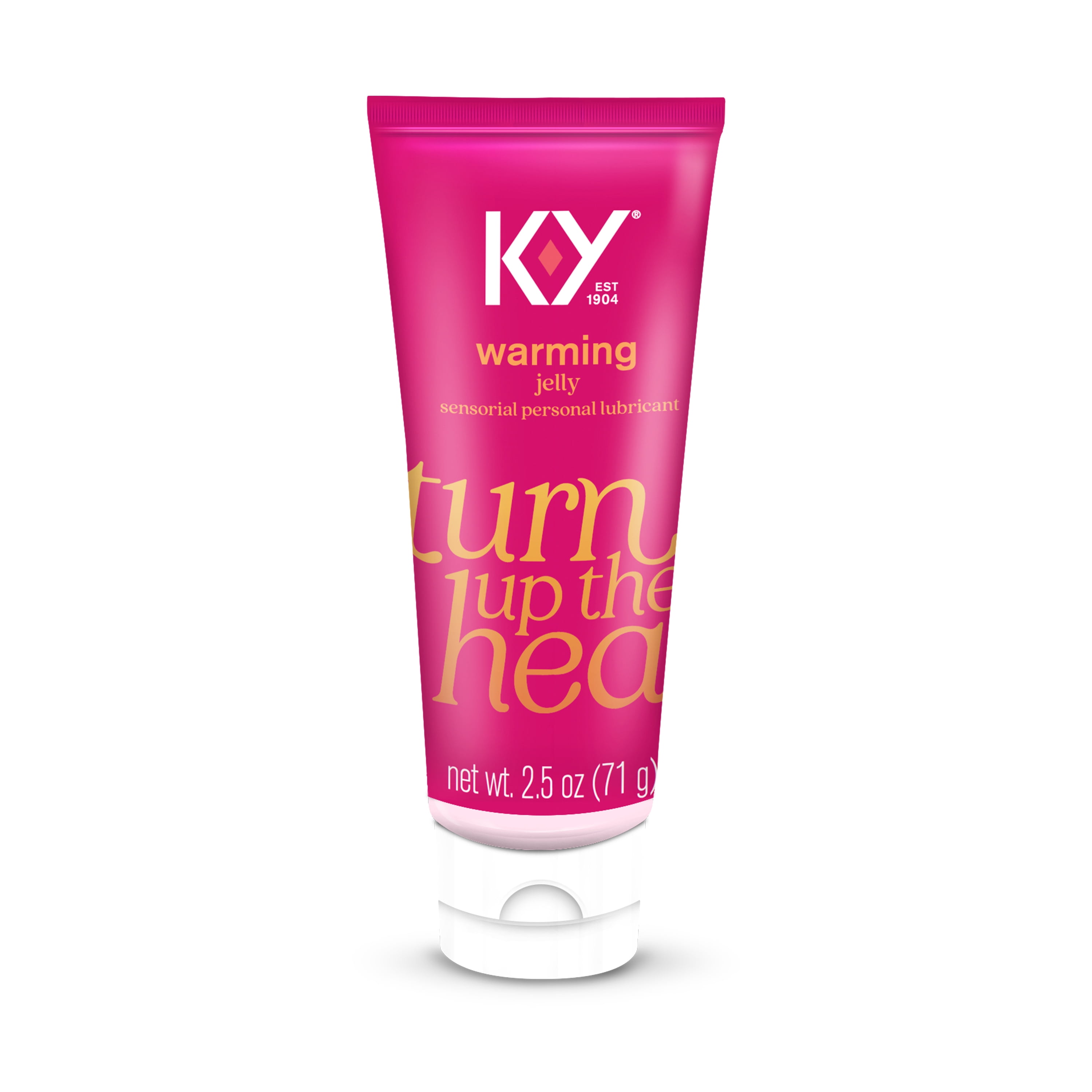 K-Y Warming Jelly Lube, Sensorial Personal Lubricant, Glycol Based
