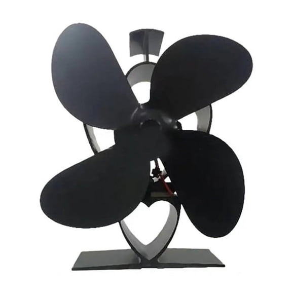 Ventilador de No Eléctrico de Ventilador Térmico Chimenea Estufa de Leña Ventilador de Circulación de Aire Caliente Ventilador Silencioso Ventilador Térmico
