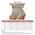 thumbnail image 5 of Pantalones cortos elásticos de Yoga sueltos informales de verano de secado rápido para mujer, pantalones cortos de entrenamiento para correr, Fitness, bailar, 5 of 5