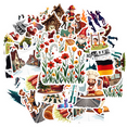 thumbnail image 2 of cartoon Germany - themed Stickers, Waterproof Christmas - themed Sticker for Water Bottle Laptop Phone Cases Planner Skateboard Luggage Helmet Party Favor Decor, Ideal for Adults Teens Teacher Rewards, 2 of 9