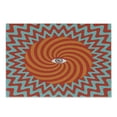 thumbnail image 1 of Vintage Cutting Board, Inner Eye in Centre of Spiral Lines with Concentric Circle Pattern Hypnotic Art, Decorative Tempered Glass Cutting and Serving Board, Small Size, Multicolor, by Ambesonne, 1 of 1