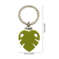 thumbnail image 3 of Kmonabie Tropical Leaf Shaped Hat Clip, Sturdy Metal Spring Clip Portable Cap Stand, Multipurpose Hat Holder for Baseball Cap Sun Hat Bag Strap Outdoor, Green, 3 of 6