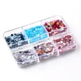 thumbnail image 1 of Fiudx Parche Irregularidades En Color y Lentejuelas En Decoración de Uñas, Accesorios En Caja para Decoración de Uñas, 1 of 1