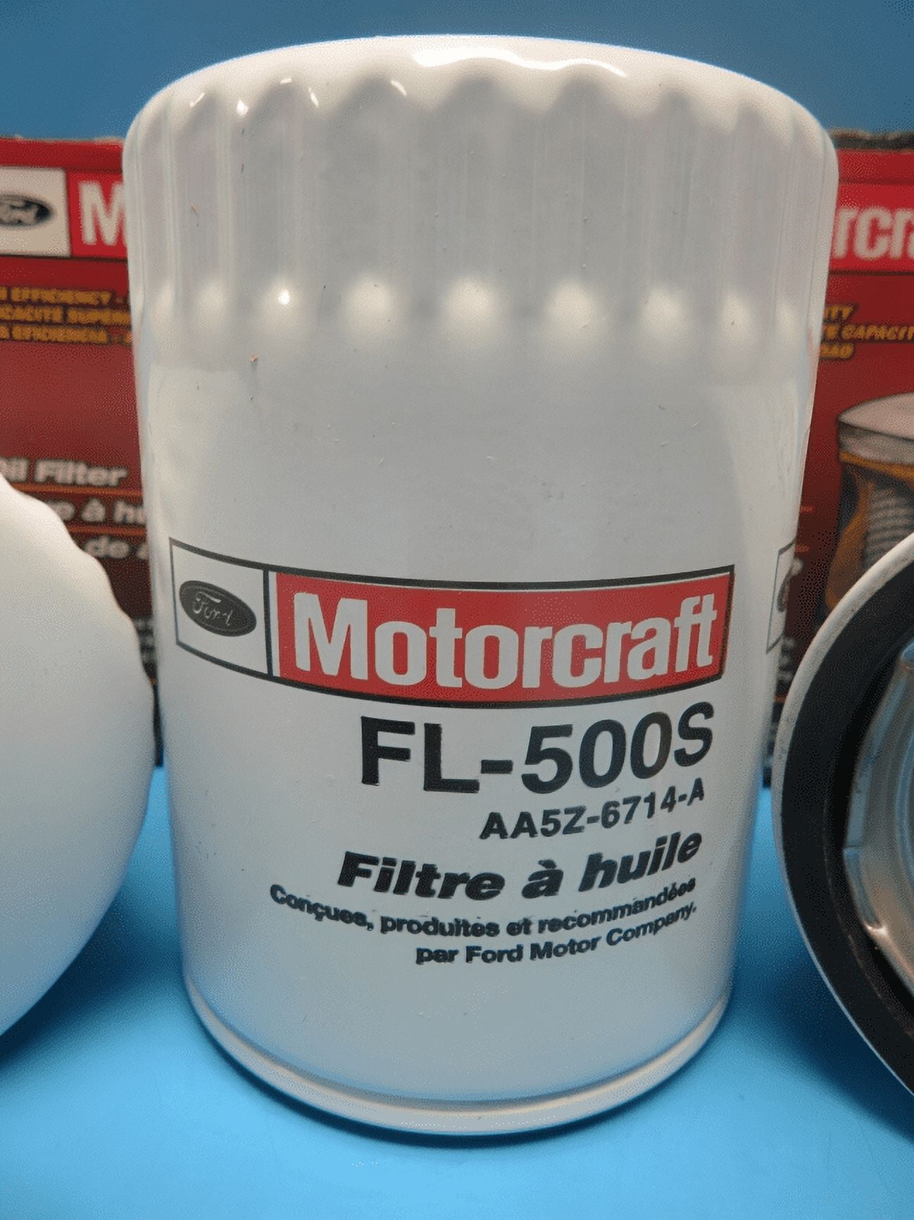 3 Genuine FORD Engine Oil Filter Motorcraft FL-500S Replace OEM# AA5Z6714A Mpn # FL-500-S