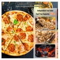 thumbnail image 3 of 12" Portable Pizza Oven Wood Pellet Oven Outdoor Camping 1000°F 90-Sec Bake, 3 of 9