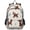Mocha Pets, variant on Backpack for 6-12Y,17L Lightweight Travel Daypack with Reflective Strips & Chest Strap Nylon Monster Print