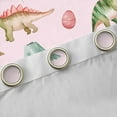 thumbnail image 4 of Castle Fairy Cute Dino Black Out Curtains,Dinosaur Curtains Pack of 2 (42x63 Each), 4 of 6