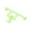 Green, variant on Shoe Charm Ornament Craft Decorative, Embellishments Fashion, Accessories Shoe Buckles Decoration Kids Beach Toy for Beach Gift Plating Aureate