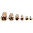 thumbnail image 4 of 93pcs Blind Rivet Nut Nutserts Zinc M3/4/5/6/8/10 Rivet Nut Inserts Threaded Rivet Nuts, 4 of 14