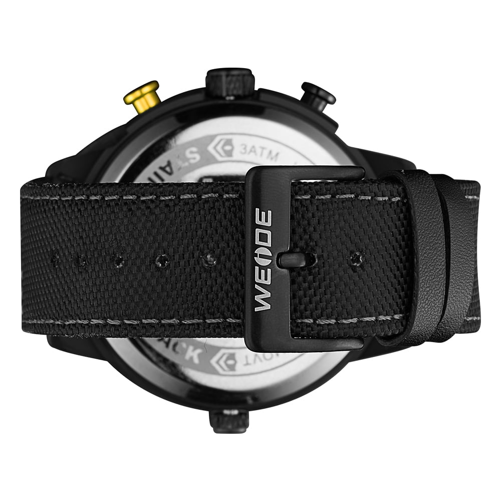 WEIDE WH6405 Quartz Digital Electronic Watch Two Sub Dials Dual Time Date Display 3ATM Waterproof Timer Business Men Fashion Casual Outdoor Sports Male Wristwatch Walmart