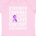 thumbnail image 4 of Inktastic Lupus Awareness Strength Support Courage Boys or Girls Baby Bodysuit, 4 of 5