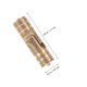 thumbnail image 2 of PTOOTP 20Ud Bisagras Para Muebles Y Cajas De Madera En Latón Decorativo Con Acabado Dorado, 2 of 6