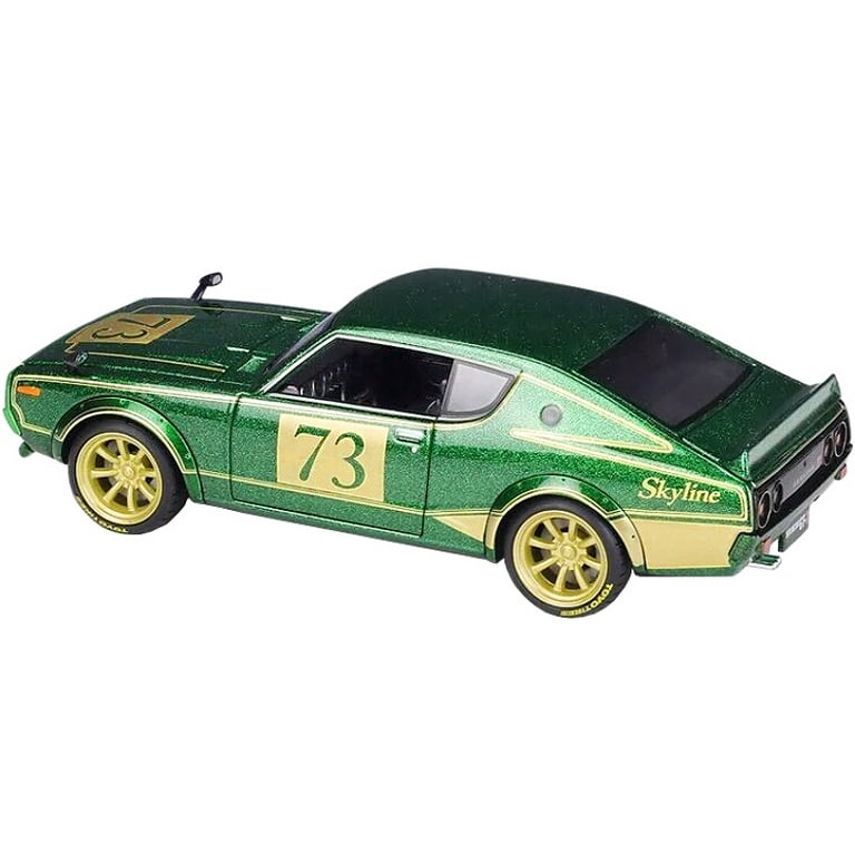 1973 Nissan Skyline 2000GT-R (KPGC110) #73 Green Metallic 1973 Nissan Skyline 2000GT-R (KPGC110) #73 Green Metallic