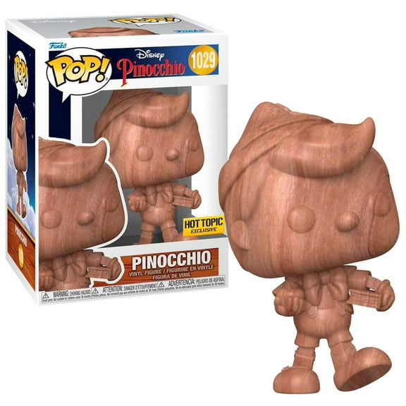 Funko Pop Disney 1029 Pinocchio Hot Topic Exclusive Vinyl Figure