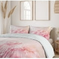 thumbnail image 6 of Ambesonne Rose Duvet Cover Sets, Dreamy Spring Nature View, 2-Queen, Pale Pink, 6 of 7