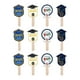 thumbnail image 1 of Abanico de graduación Artículos para fiestas de graduación Regalos para amigos que se gradúan 12 piezas, 1 of 9
