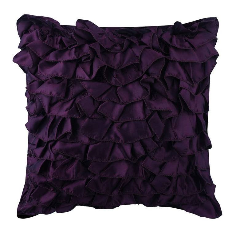 Violet top pillow covers