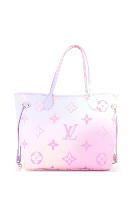 Pre-Owned Neverfull NM Tote Spring in the City Monogram Giant Canvas MM By Rebag