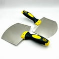 thumbnail image 4 of Stainless Steel Curved Ash Shovel Fan-Shaped Scraping Trowel Shovel Ash Support Board Putty Knife Wall Shovel4 * Curved ash shovel, 4 of 8