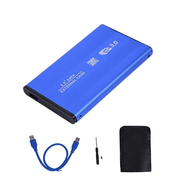 USB 3.0 HDD Hard Drive External Enclosure 2.5 Inch SATA Mobile Disk Box Cases Laptop for Windows Mac OS
