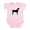 Petal Pink, variant on CafePress - Labrador Retriever Infant Bodysuit - Baby Light Bodysuit, Size Newborn - 24 Months