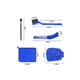 thumbnail image 3 of Juego De Cepillos De Limpieza Para Detalles De Auto, 22 Pzs Azul, 3 of 5