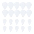 thumbnail image 1 of 20 almohadillas adhesivas antideslizantes para flauta, transparentes, versátiles, profesionales, para flautistas, de silicona autoadhesiva. 03 mm de espesor, 1 of 8