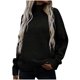 thumbnail image 2 of Puntoco Suéter Otoño Moda Mujer Casual Cómodo Manga Larga Cuello Alto Suéter Navidad Liquidación Puntoco Puntoco-1480, 2 of 7