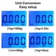 thumbnail image 2 of Speravity de peso electrónica 50g-20kg g/kg/lbs/oz Pantalla digital LCD de pesaje Buggage Handheld Steelyard Green Type3 NO3 Speravity TO008247-02B, 2 of 6