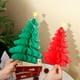 thumbnail image 5 of Árbol de Navidad de papel con forma de panal, decoración de mesa, adornos colgantes de Feliz Navidad, rojo, verde, bricolaje, decoración de festivales para árboles de Navidad, 5 of 5
